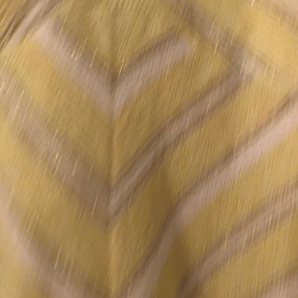 Yellow & White Tweed- Like Shift Dress - Picture 1 of 2